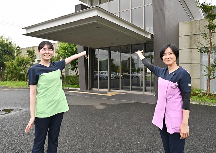 横浜カメリアホスピタルのエントランス