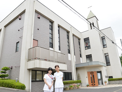 信愛病院の清瀬信愛教会