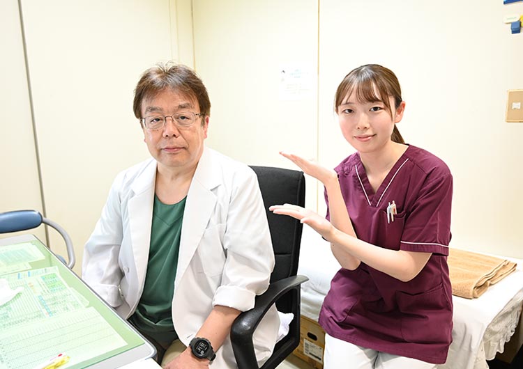 湯河原胃腸病院の外来診療室