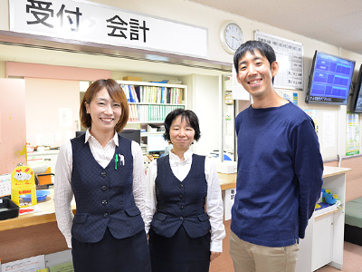 浦和すずのきクリニックの外来受付