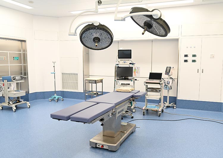 館山病院の手術室