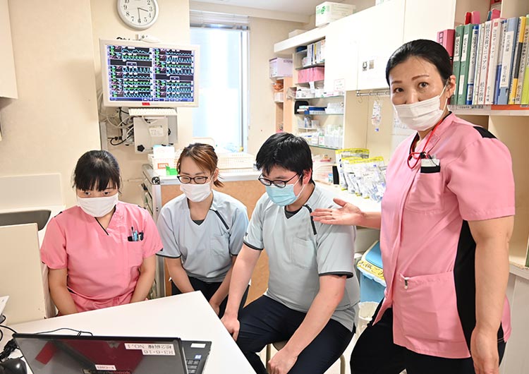 セントラル病院の松濤 スタッフステーション