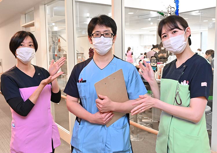 横浜カメリアホスピタルの2階児童思春期ストレスケア病棟フロア