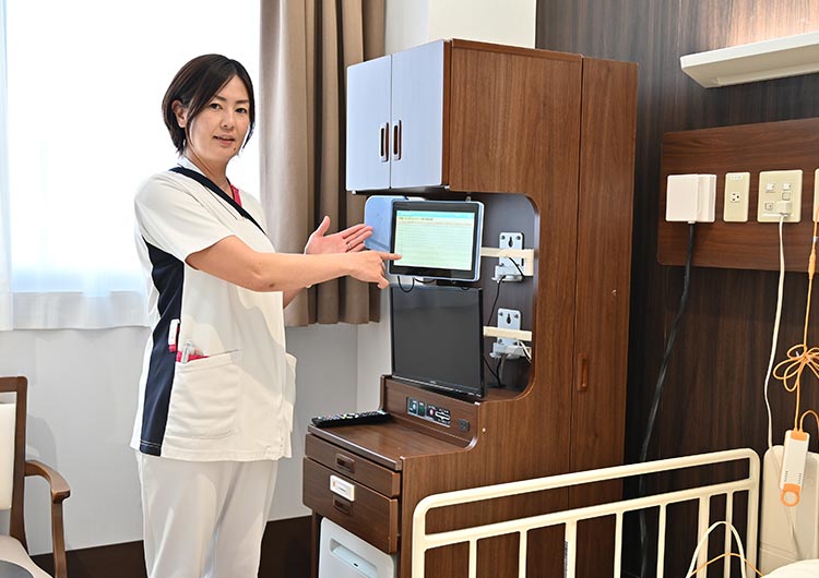 戸田中央リハビリテーション病院の病室