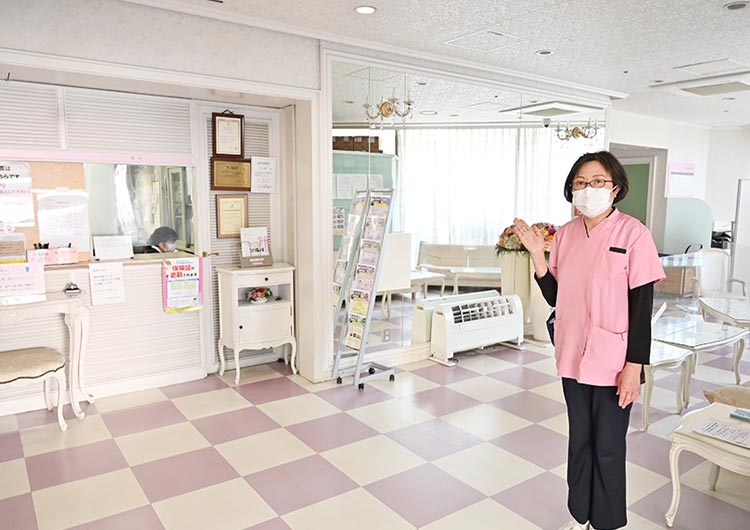 セントラル病院の分院 玄関
