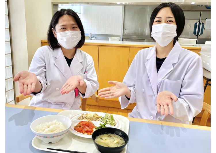上野病院の職員食堂