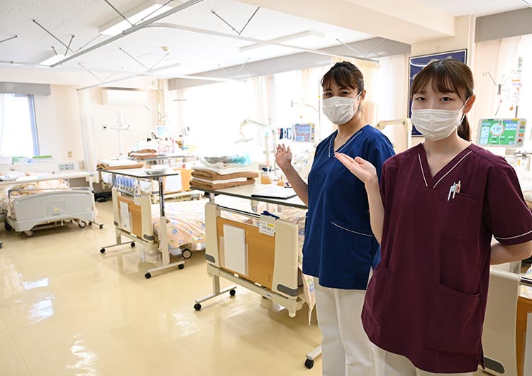 湯河原胃腸病院の透析室