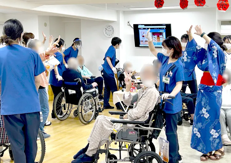 イムスリハビリテーションセンター東京葛飾病院のイベントの様子