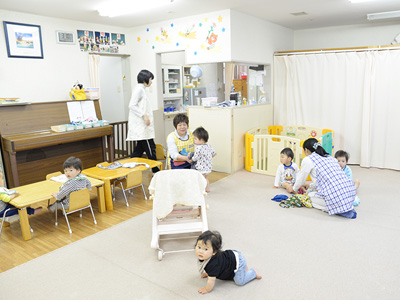 信愛病院の院内保育室