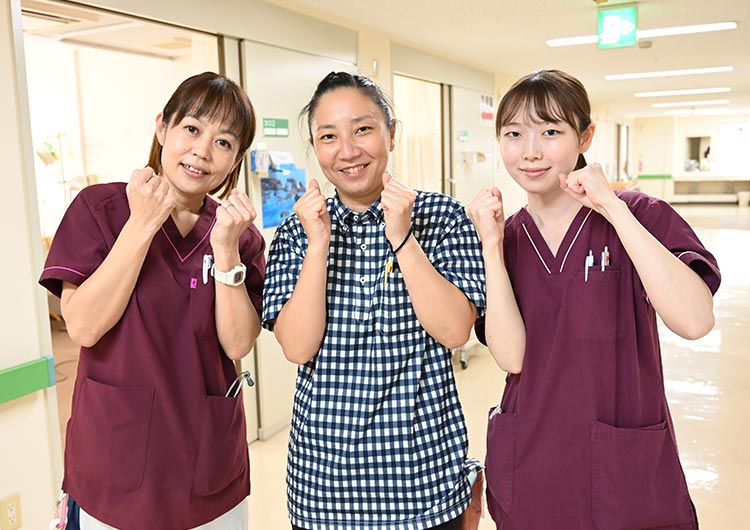 湯河原胃腸病院の廊下