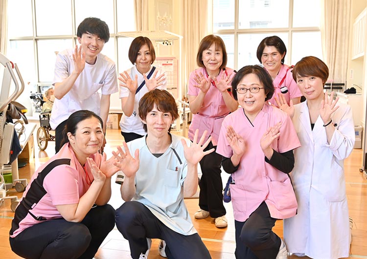 セントラル病院の松濤 リハビリテーション室