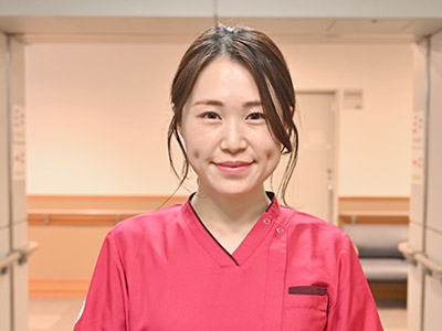 花と森の東京病院の看護師　入職3年目
