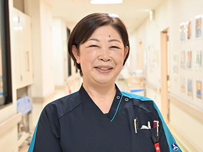 勝田病院の看護師　係長　教育責任者　入職13年目