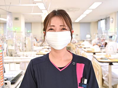 長久保病院の透析室看護師　入職7年目