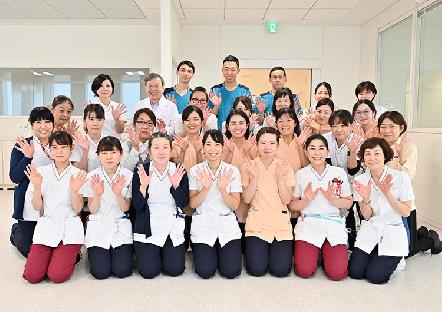 2021年1月オープンの透析専門の療養型病院。快適な環境づくりで職員と患者さんを笑顔に。