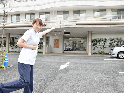 大田病院 リハビリテーション科の玄関
