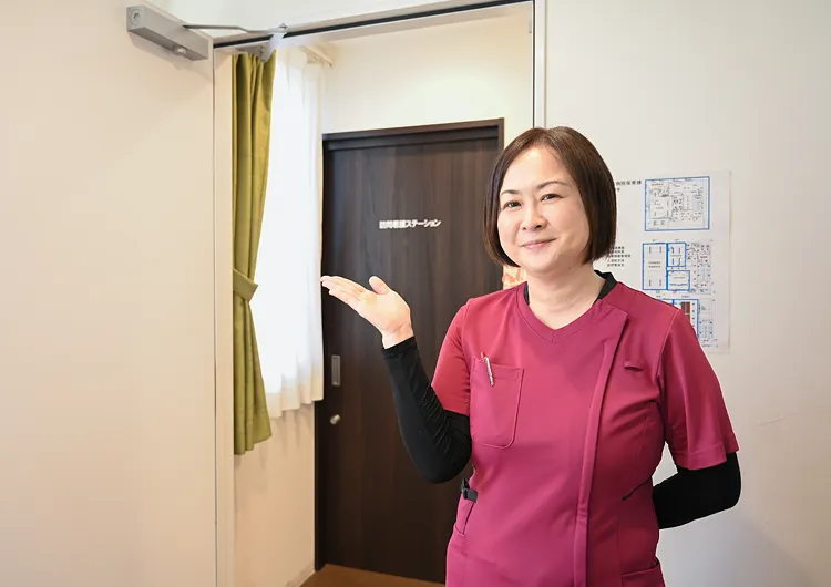 東川口訪問看護ステーションの事業所入口