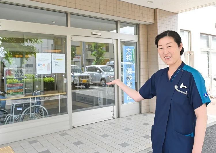 桜ヶ丘中央病院 訪問看護ステーションの「桜ヶ丘駅」徒歩1分