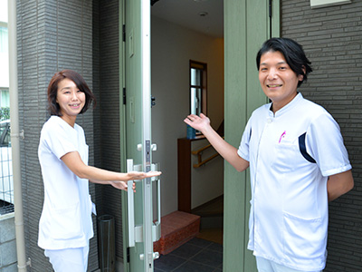 葛飾橋病院の新棟