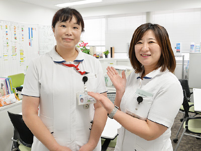陽和病院の職員専用フロア