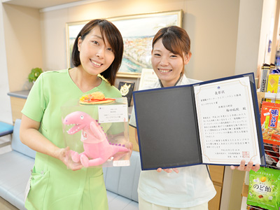 梅田病院の玄関ロビー