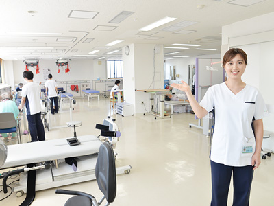 苑田第三病院のリハビリ室I