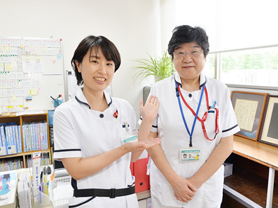 我孫子聖仁会病院の看護部長室