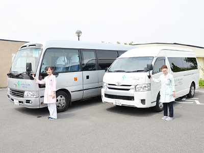 メンタルホスピタルかまくら山の無料送迎バス