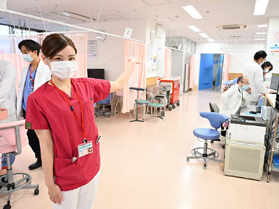 横浜旭中央総合病院の救急外来