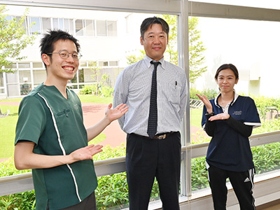 介護老人保健施設 のどかの玄関ロビー