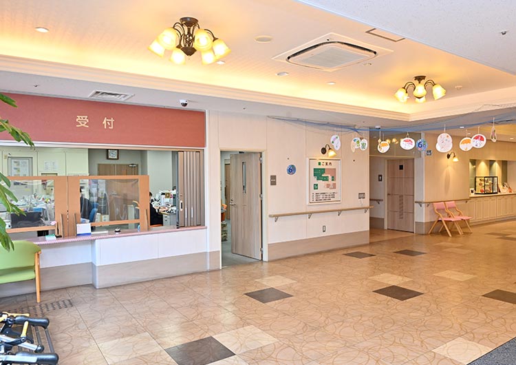 介護老人保健施設 あさひの受付事務所