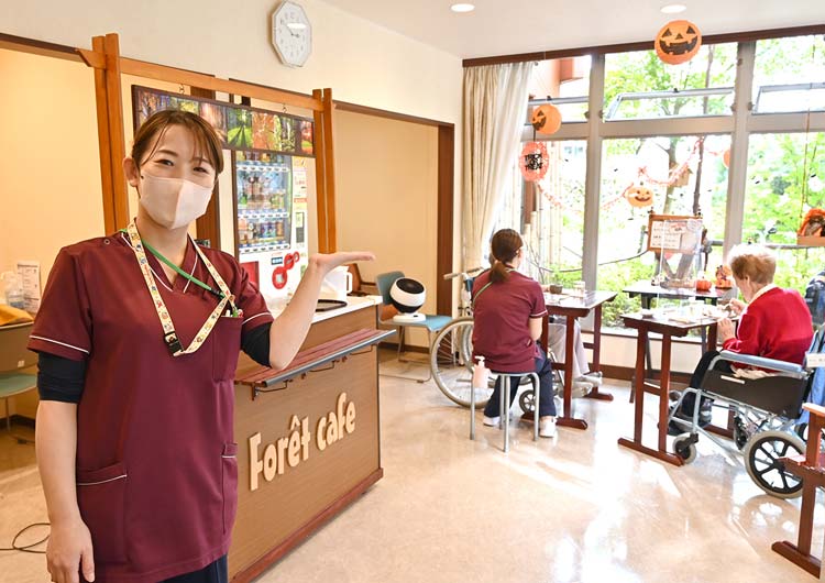サンセール世田谷大蔵の玄関ロビー