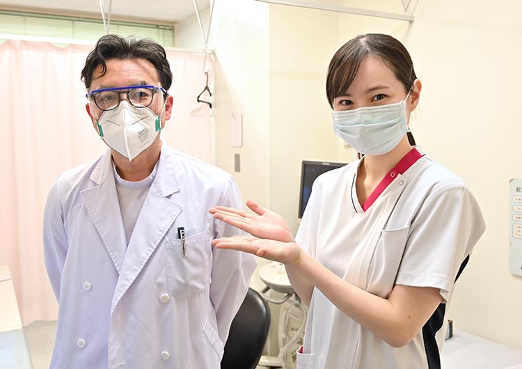 西東京中央総合病院の外来診療室
