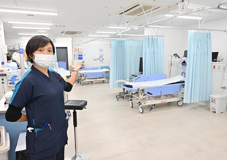 津田沼中央総合病院の救急外来