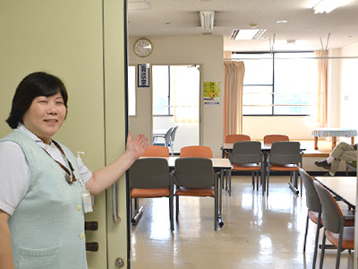勝田台病院の談話室