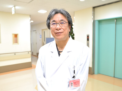 京葉病院の廊下