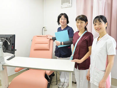 西東京中央総合病院の外来化学療法室