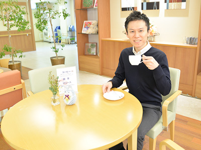 悠楽里えどがわグリーンパークのラウンジ