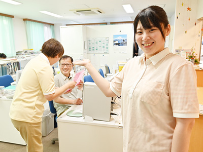 さかどロイヤルの園の事務室