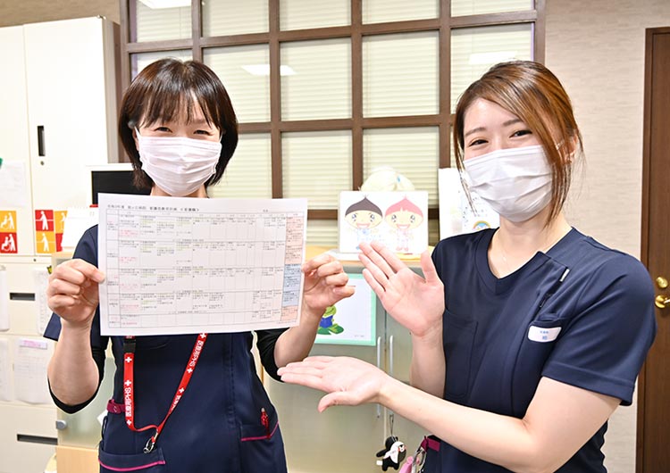 旭ヶ丘病院の看護部長室