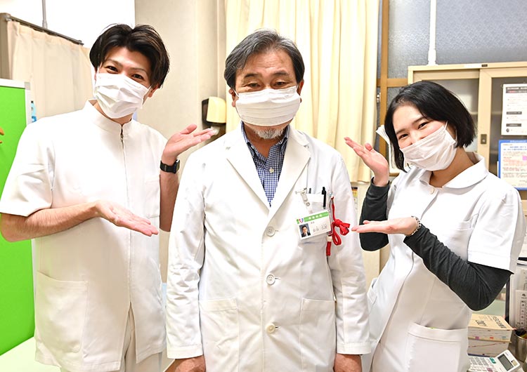 青葉病院の外来診療室
