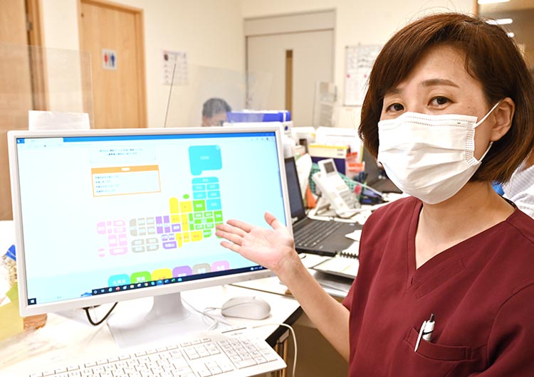 夢眠きたもとの事務室