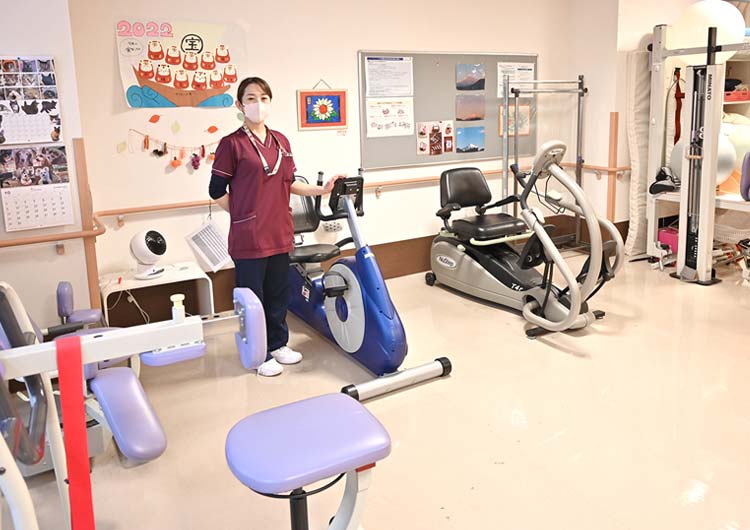 サンセール世田谷大蔵のリハビリテーション室