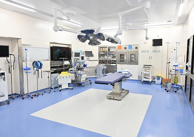 滝山病院の手術室
