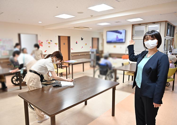 エクセルシオール横浜阪東橋の入居フロア