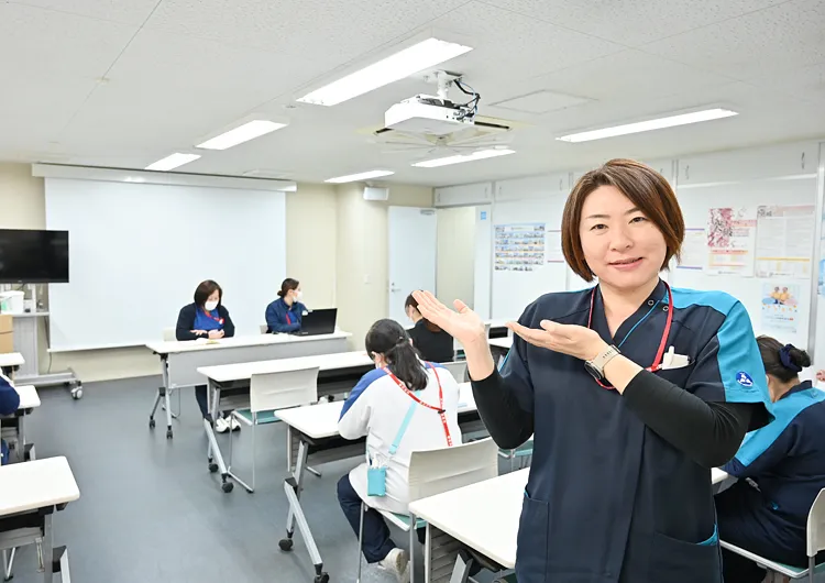 さがみリハビリテーション病院の会議室