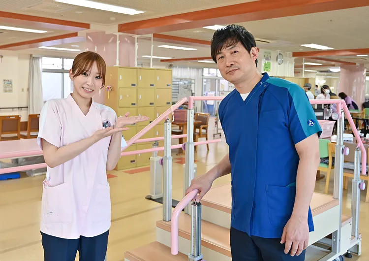 あげお愛友の里の通所リハビリスペース