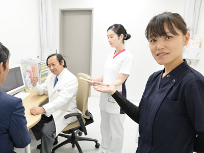 北川クリニックの外来診療室