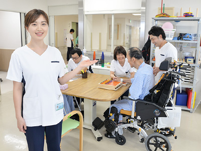 苑田第三病院の作業療法スペース