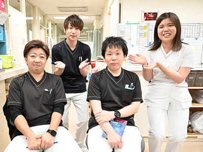 多摩中央病院のナースステーション
